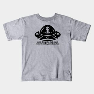 Alienz in The hood Kids T-Shirt